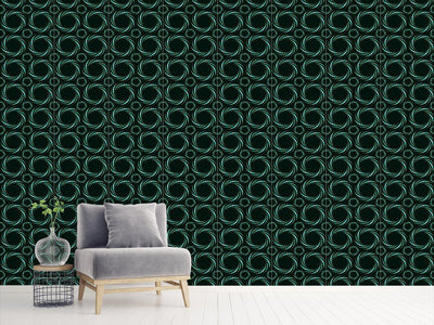 patterned-wallpaper-mosaic-spirals