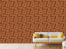 patterned-wallpaper-maze-rusty