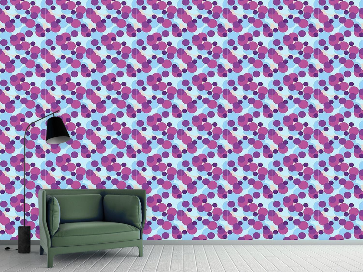 patterned-wallpaper-circles-from-provence