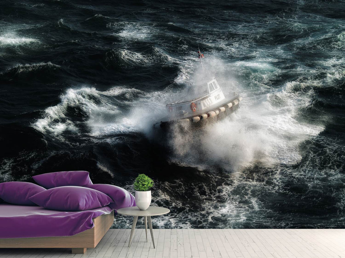 photo-wallpaper-the-boat-in-the-tempest-x