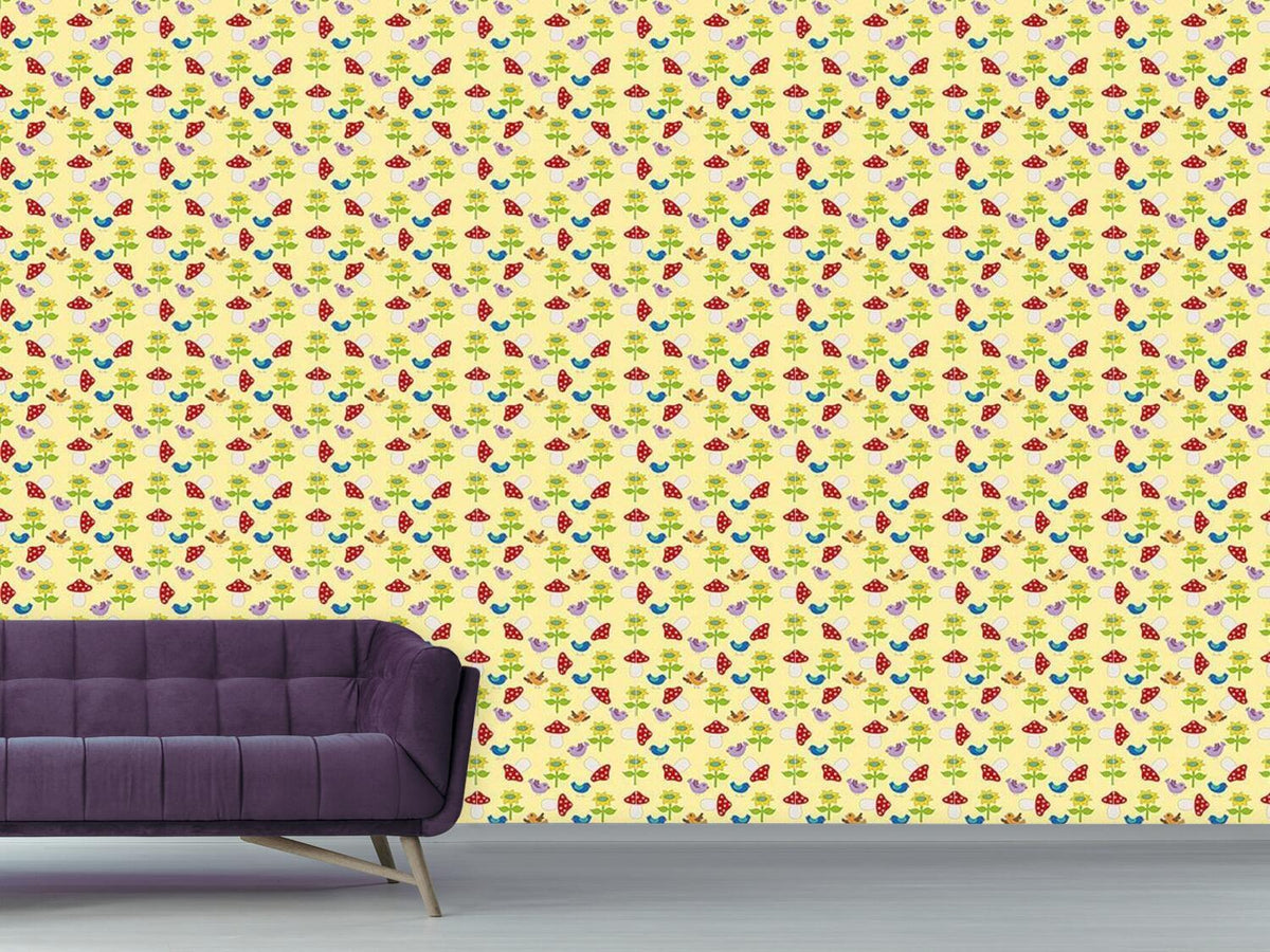 patterned-wallpaper-good-luck-birdy