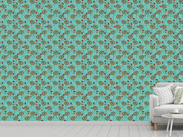 patterned-wallpaper-boheme-fantasy-flowers-mint