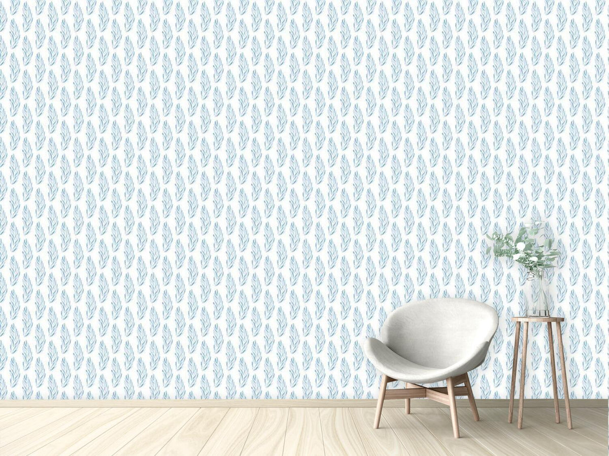 patterned-wallpaper-down-feathers