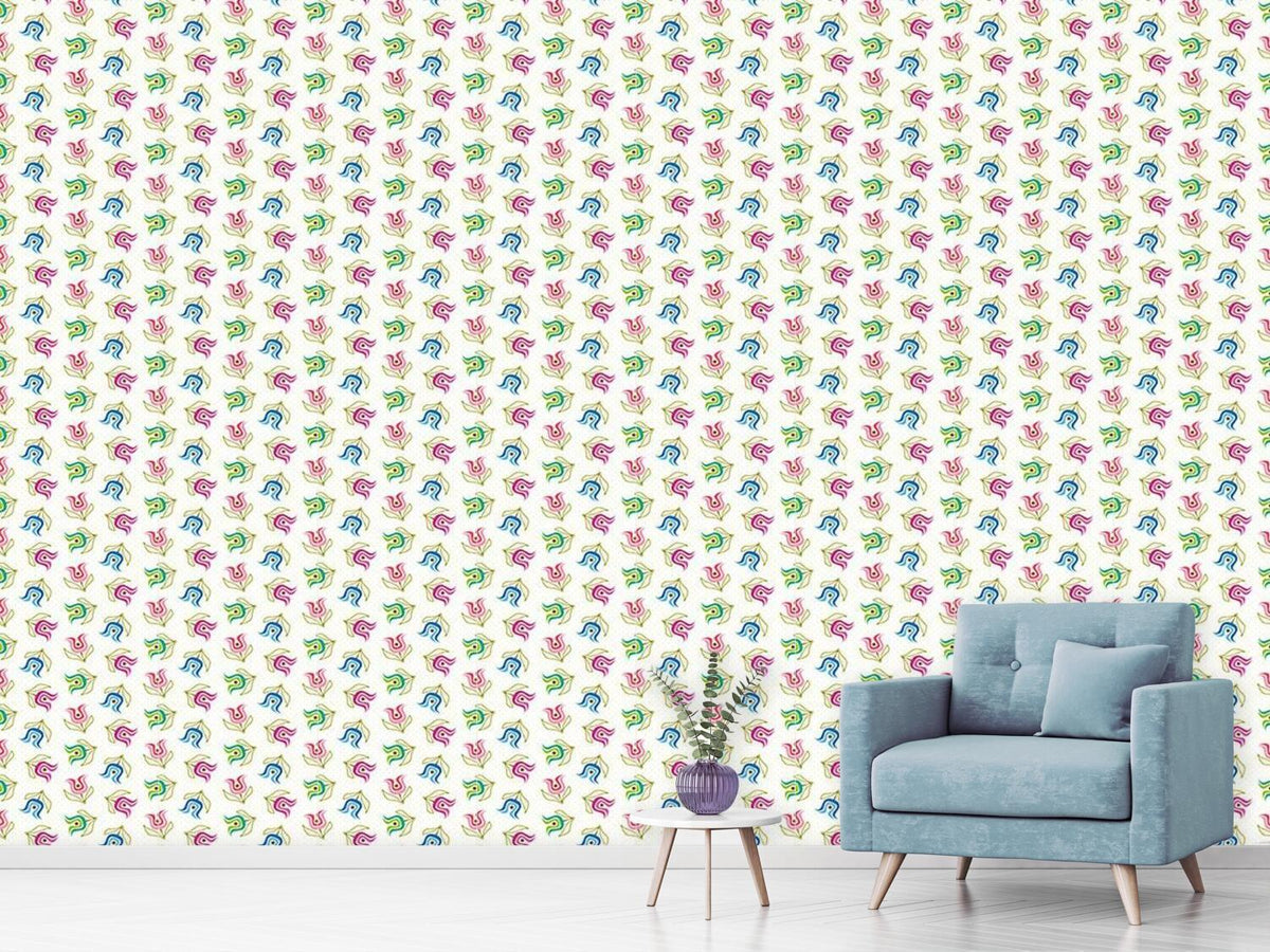 patterned-wallpaper-sweet-retro-tulips