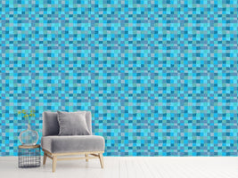 patterned-wallpaper-blue-green-facets