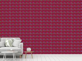 patterned-wallpaper-peacocks-dance