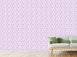 patterned-wallpaper-florets