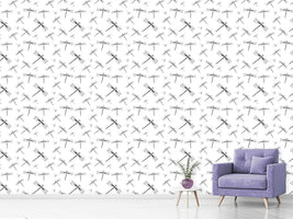 patterned-wallpaper-dragonfly-swarm