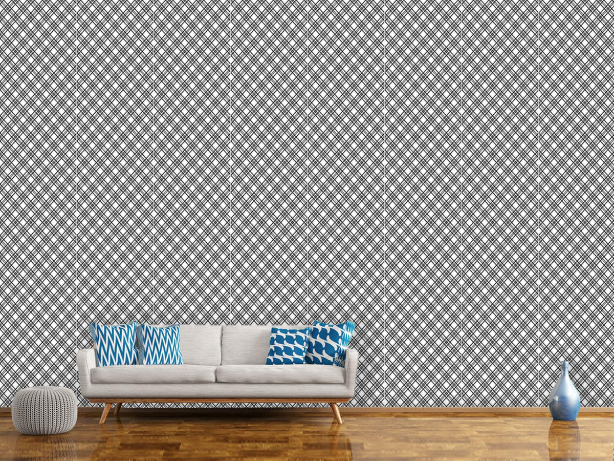 patterned-wallpaper-glencheck-monochrome