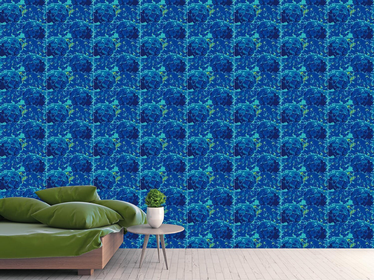 patterned-wallpaper-hortensia-blue