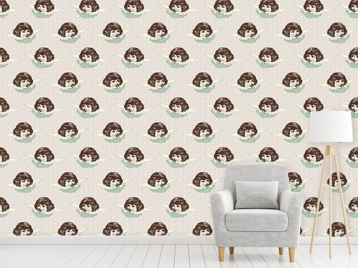 patterned-wallpaper-angel-baby