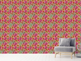 patterned-wallpaper-flowers-and-fruits