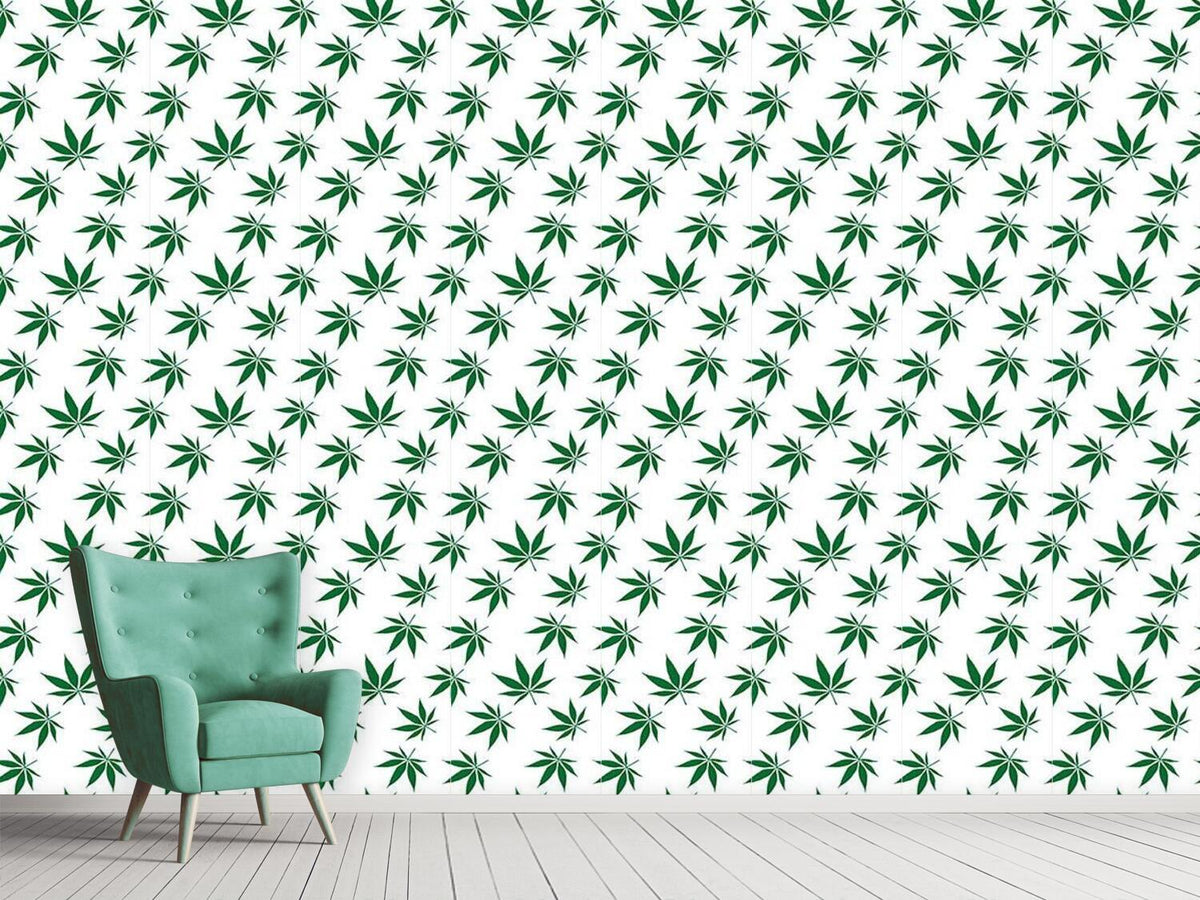 patterned-wallpaper-cannabis