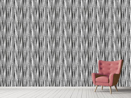 patterned-wallpaper-retro-birch-forest