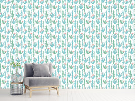 patterned-wallpaper-blooming-cactus