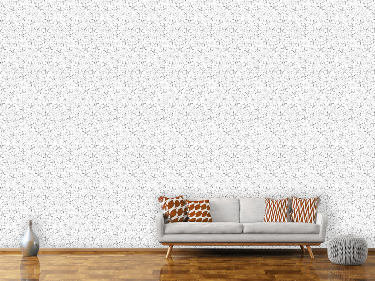 patterned-wallpaper-flower-sketches