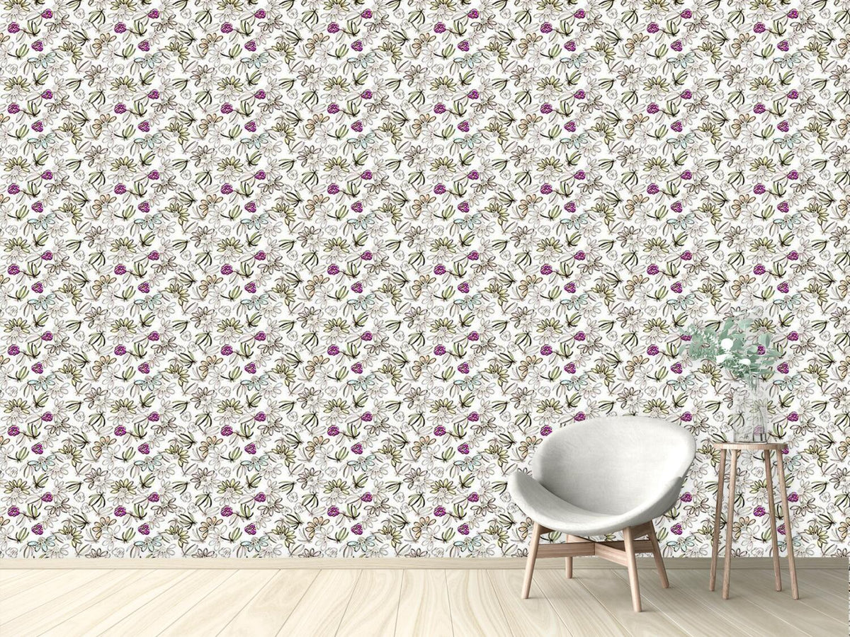 patterned-wallpaper-comic-flowers