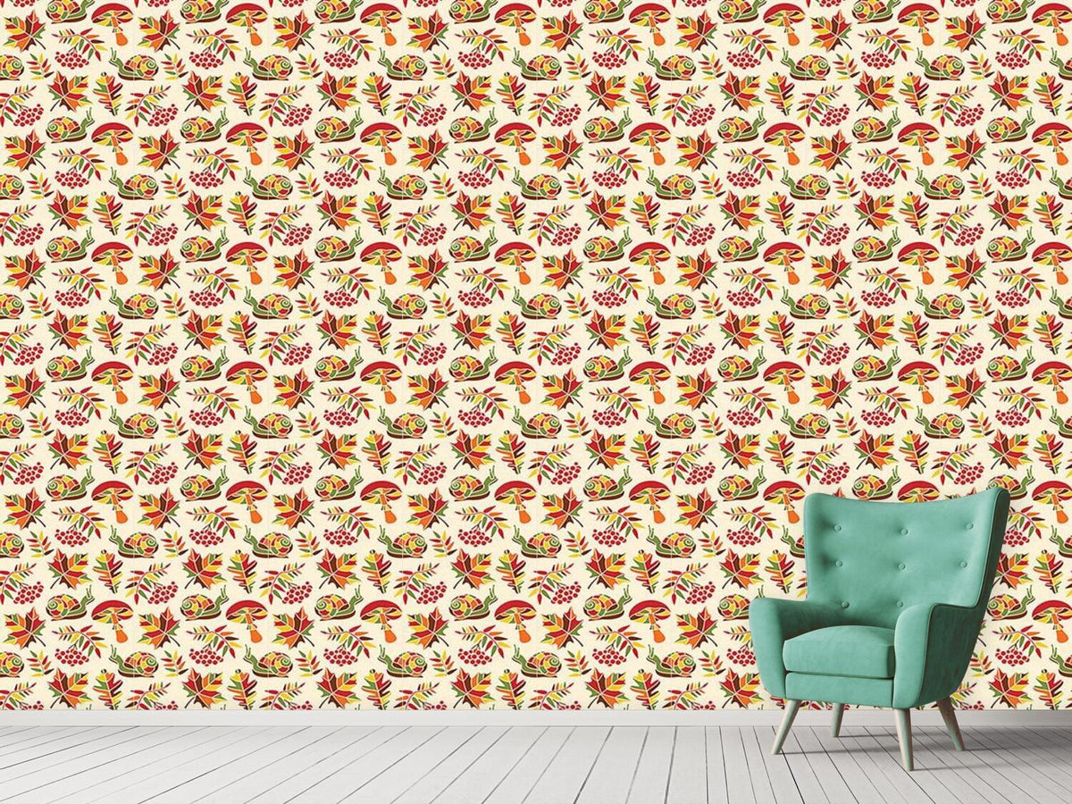 patterned-wallpaper-the-snail-and-the-autumn