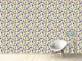 patterned-wallpaper-bouncing-bunnies-purple