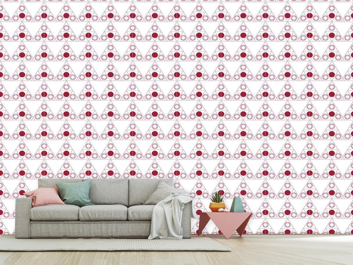 patterned-wallpaper-triple-dot-red