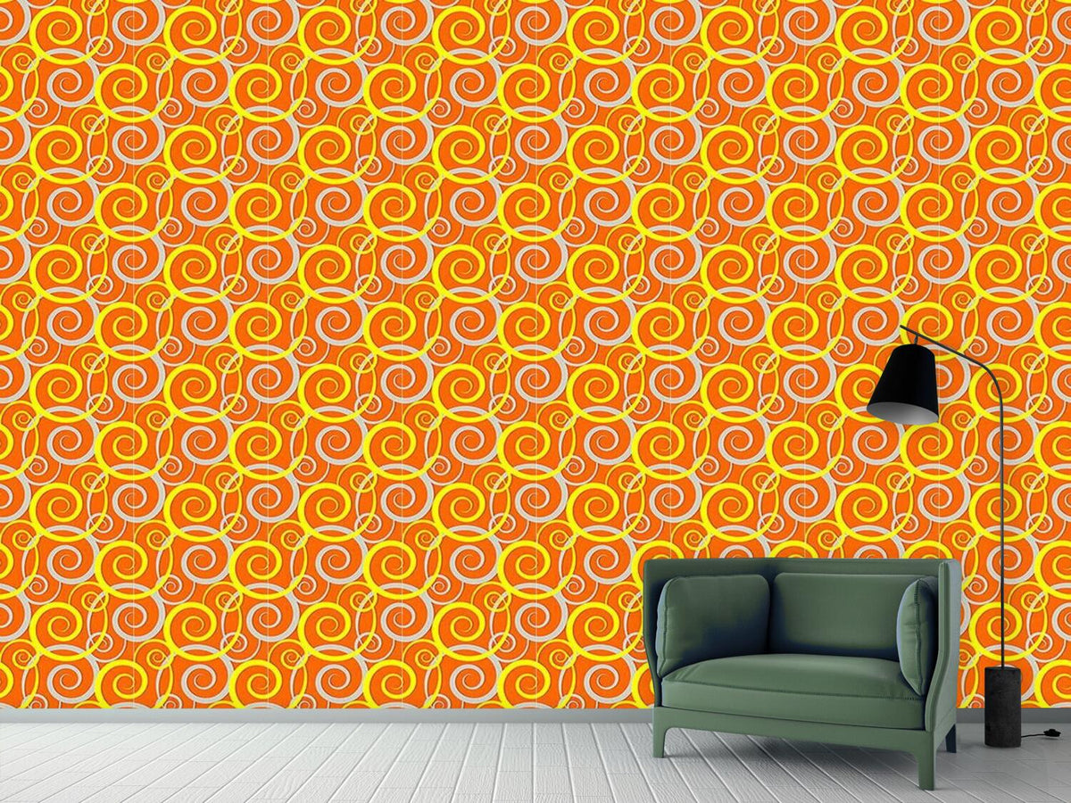 patterned-wallpaper-golden-curls