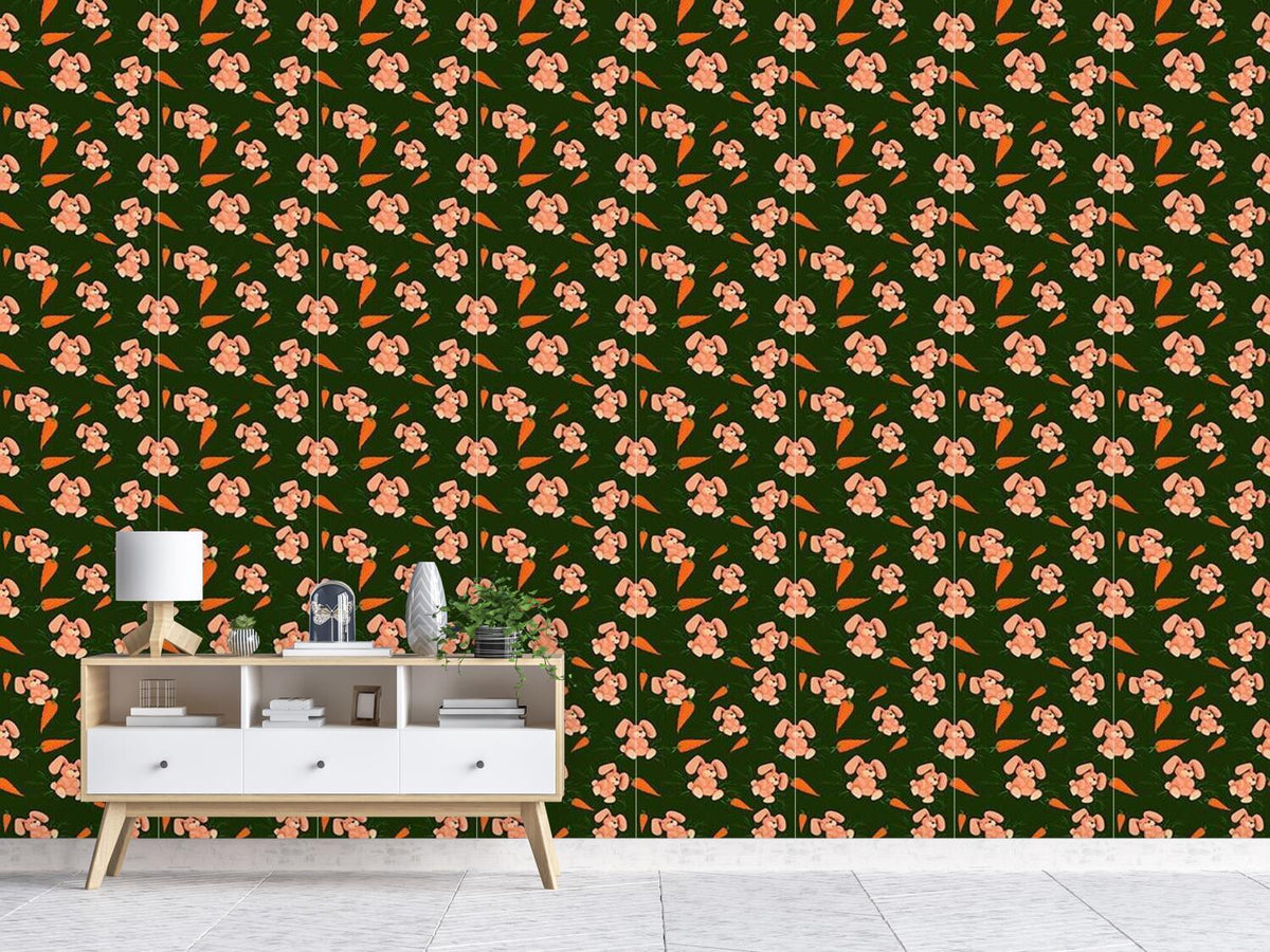 patterned-wallpaper-my-bunny-loves-carrots