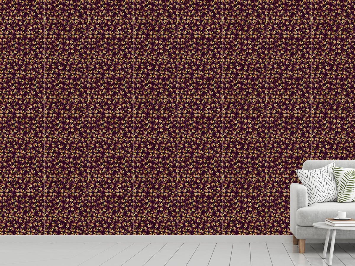 patterned-wallpaper-swirly