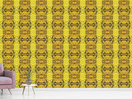 patterned-wallpaper-stained-yellow