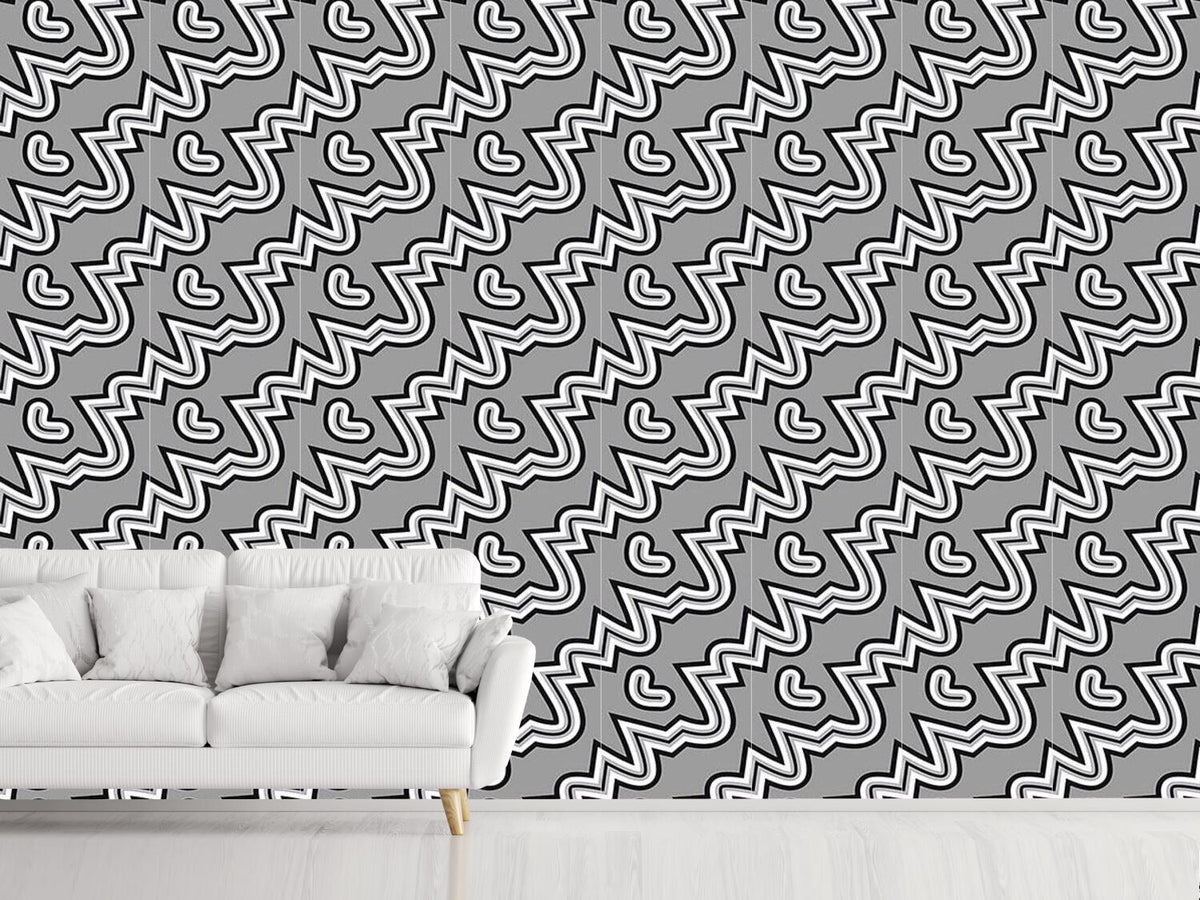 patterned-wallpaper-heartbeat-black-and-white