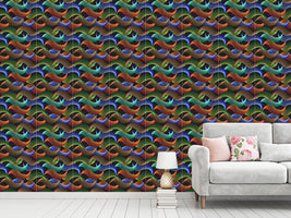 patterned-wallpaper-wave-illusion