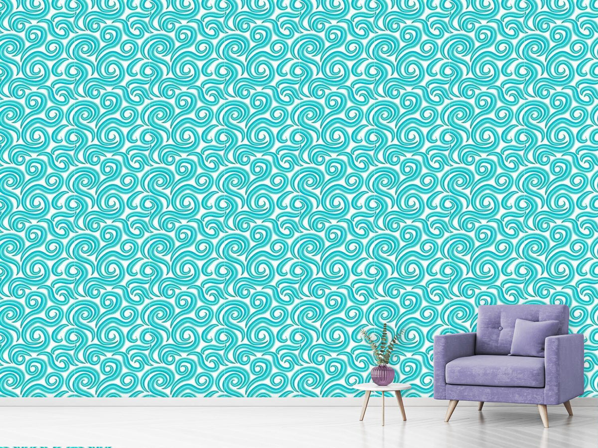 patterned-wallpaper-aqua-curls