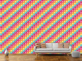 patterned-wallpaper-hearts-of-diagonal