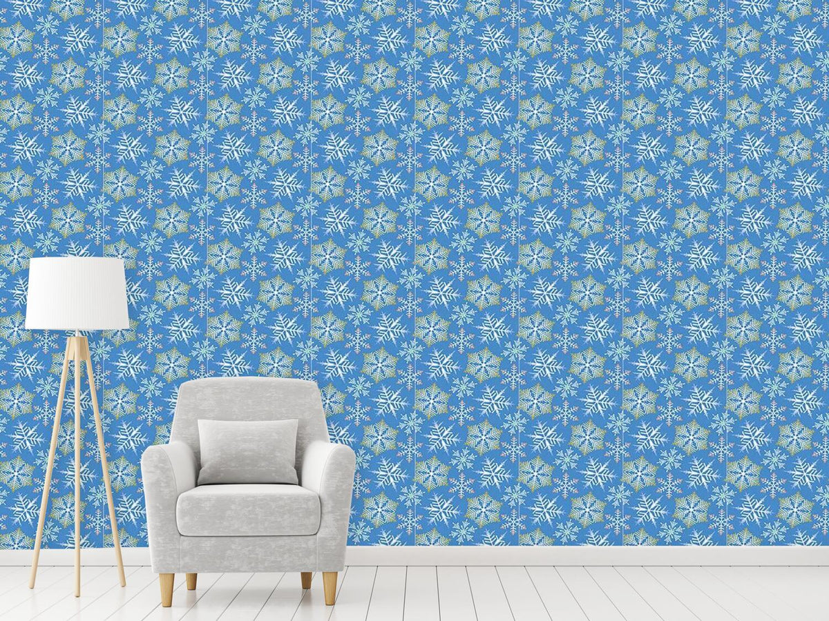 patterned-wallpaper-crystal-night-light-blue