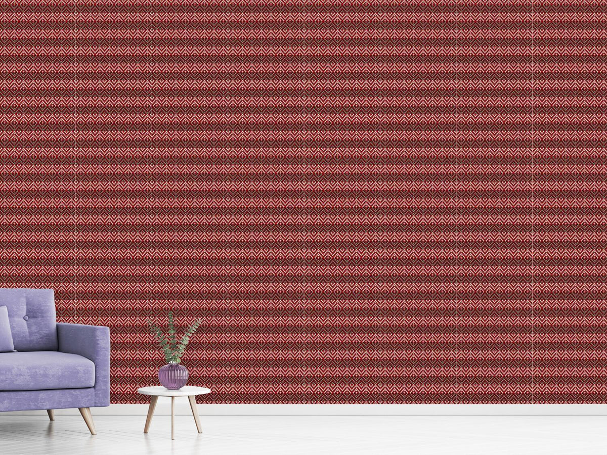 patterned-wallpaper-aztec-elegance