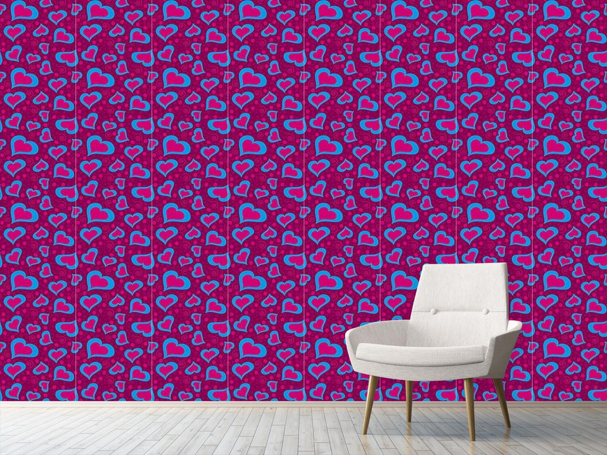 patterned-wallpaper-crazy-hearts