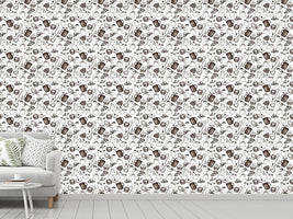 patterned-wallpaper-vintage-winter-time