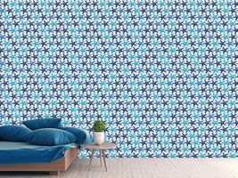 patterned-wallpaper-starfish-grey