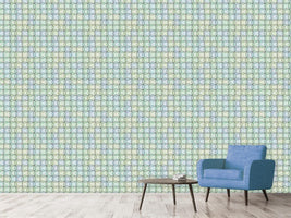 patterned-wallpaper-triangles-in-watergreen