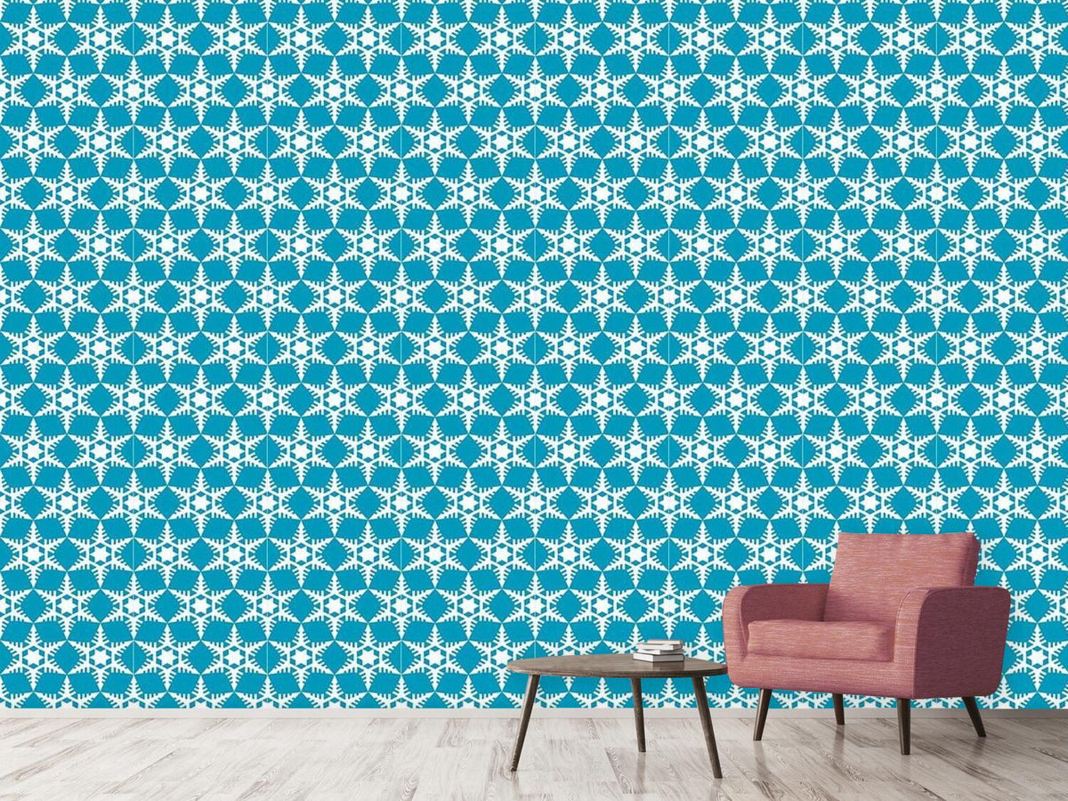 patterned-wallpaper-cut-out-snowflakes