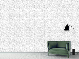 patterned-wallpaper-flower-sketches