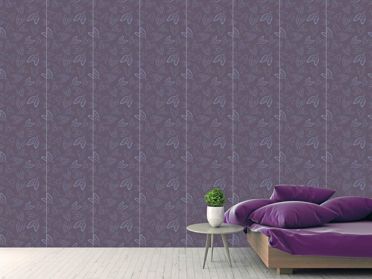 patterned-wallpaper-moths