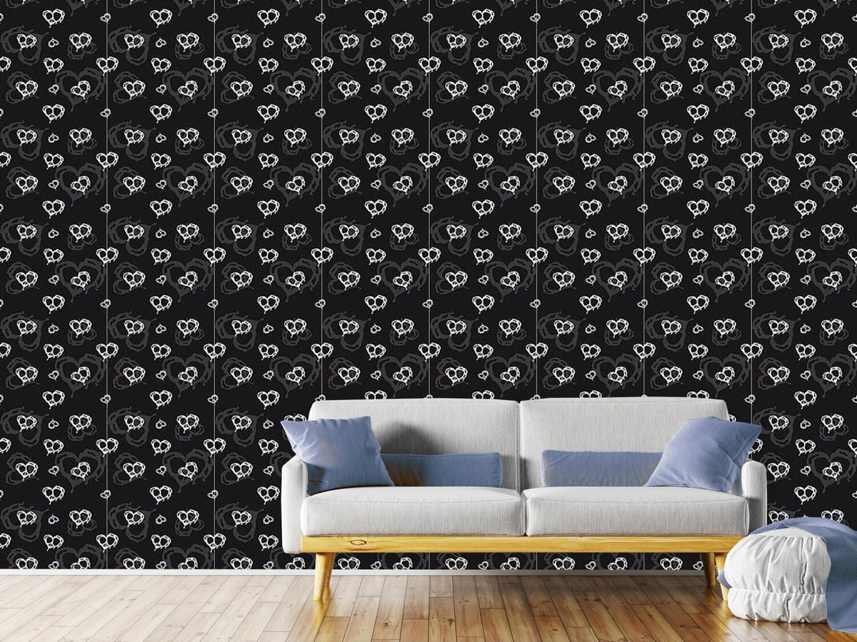 patterned-wallpaper-heart-in-peace