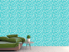 patterned-wallpaper-aqua-curls