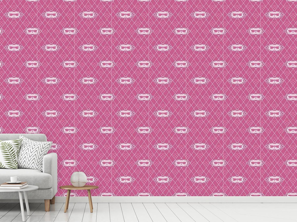 patterned-wallpaper-dragonflies-mauve