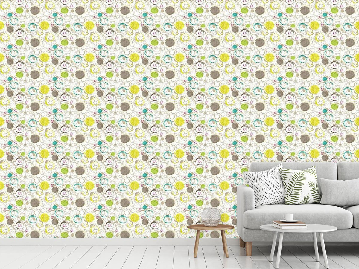 patterned-wallpaper-spring-draw-circles