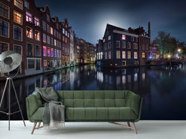 photo-wallpaper-moonlight-over-amsterdam