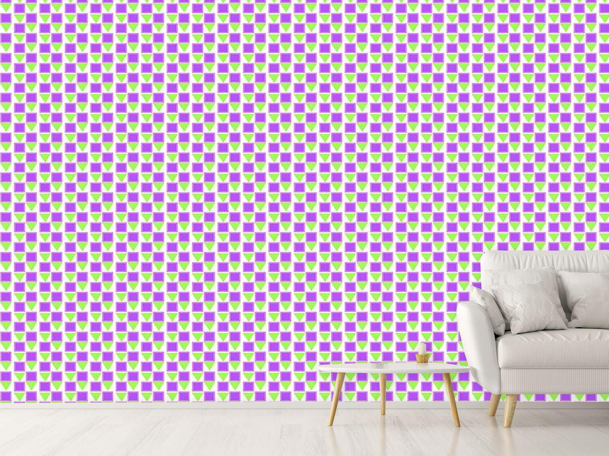 patterned-wallpaper-little-triangles