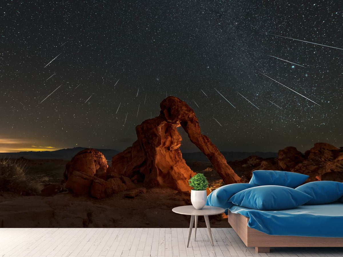 photo-wallpaper-geminid-meteor-shower-above-the-elephant-rock