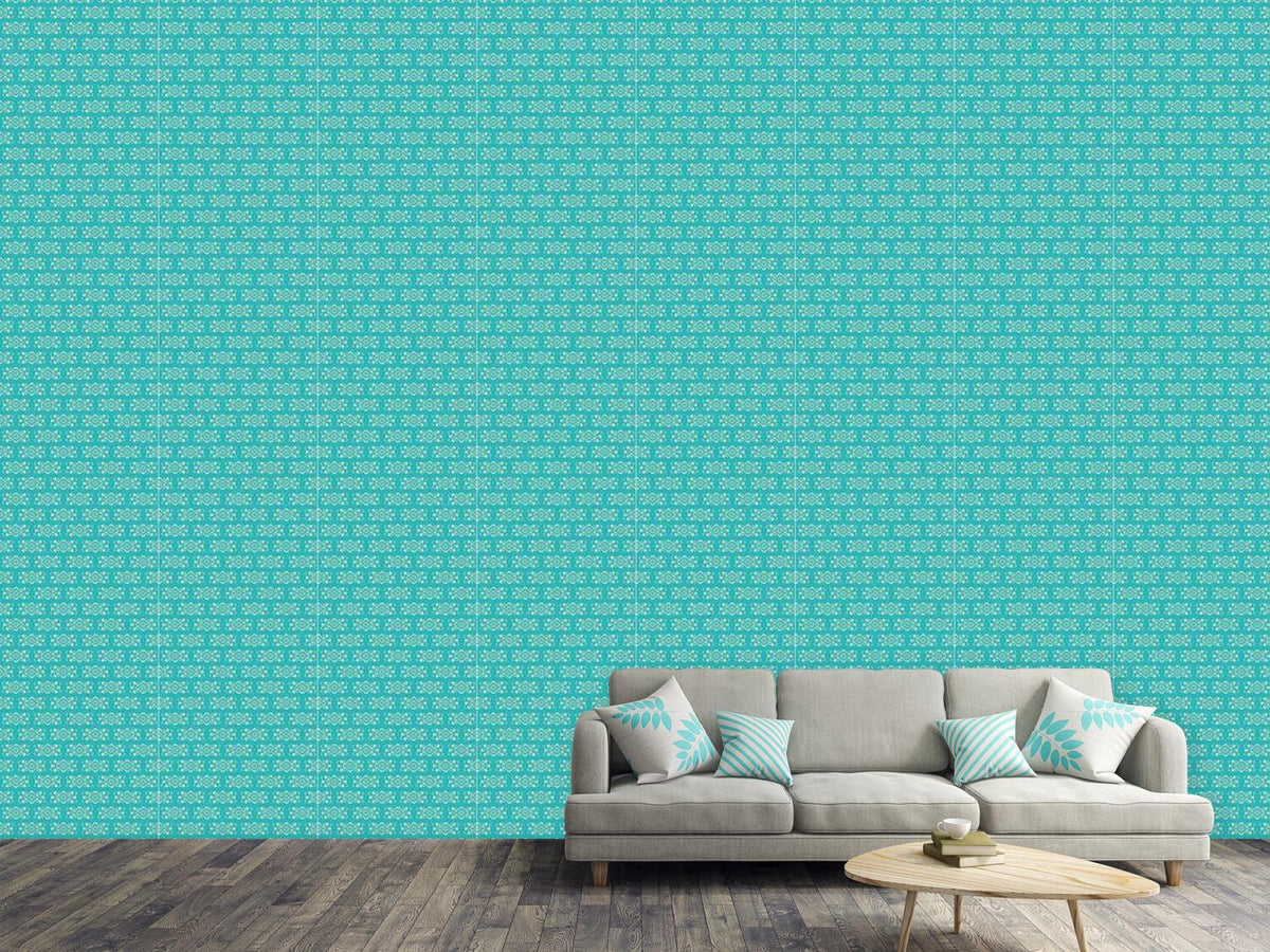 patterned-wallpaper-turquoise-royal