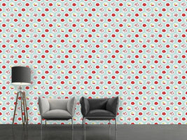 patterned-wallpaper-grannys-cherry-garden-blue